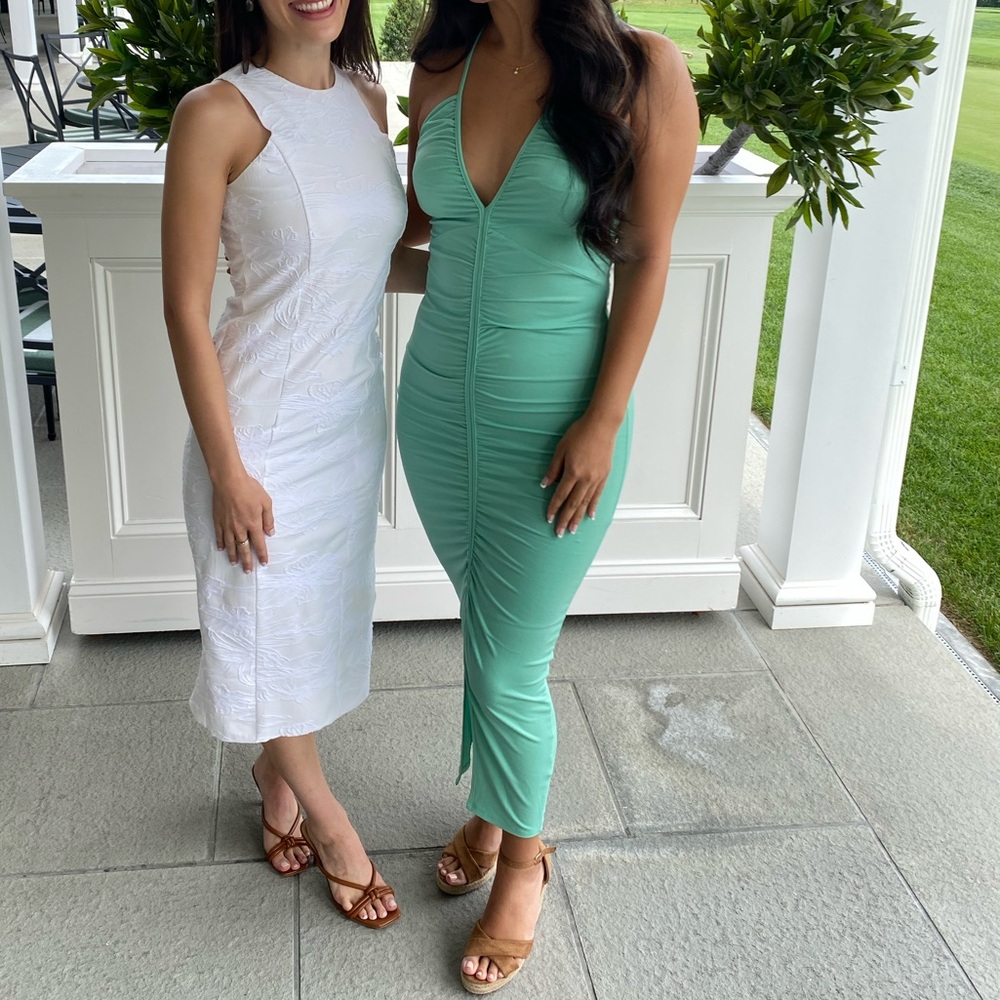 H&M Sea Green Maxi Dress